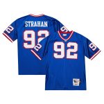New York Giants mens mitchell  ness michael strahan royal new york giants 1993 authentic throwback retired player jersey | Giants Shop