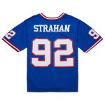 New York Giants mens mitchell  ness michael strahan royal new york giants 1993 legacy replica jersey | Giants Shop