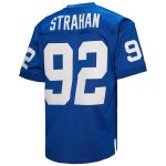 New York Giants mens mitchell  ness michael strahan royal new york giants 1994 authentic throwback retired player jersey | Giants Shop