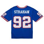 New York Giants mens mitchell  ness michael strahan royal new york giants big  tall 1993 retired player replica jersey | Giants Shop