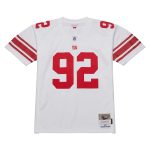 New York Giants mens mitchell  ness michael strahan white new york giants legacy replica jersey | Giants Shop