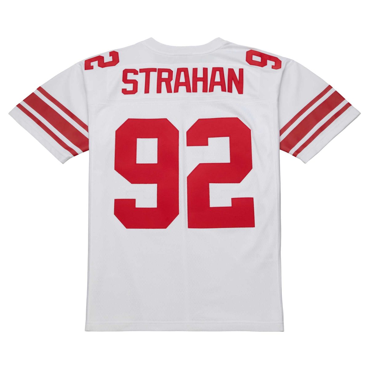 New York Giants mens mitchell  ness michael strahan white new york giants legacy replica jersey | Giants Shop