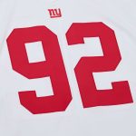 New York Giants mens mitchell  ness michael strahan white new york giants legacy replica jersey | Giants Shop