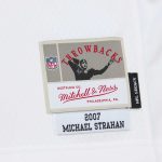 New York Giants mens mitchell  ness michael strahan white new york giants legacy replica jersey | Giants Shop