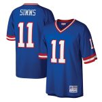 New York Giants mens mitchell  ness phil simms royal new york giants legacy replica jersey | Giants Shop