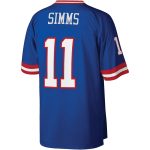 New York Giants mens mitchell  ness phil simms royal new york giants legacy replica jersey | Giants Shop