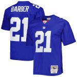 New York Giants mens mitchell  ness tiki barber royal new york giants legacy replica jersey | Giants Shop