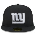 New York Giants mens new era black new york giants 2023 inspire change 59fifty fitted hat | Giants Shop