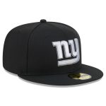 New York Giants mens new era black new york giants 2023 inspire change 59fifty fitted hat | Giants Shop