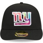 New York Giants mens new era black new york giants 2023 nfl crucial catch low profile 59fifty fitted hat | Giants Shop