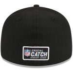 New York Giants mens new era black new york giants 2023 nfl crucial catch low profile 59fifty fitted hat | Giants Shop