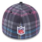 New York Giants mens new era black new york giants 2024 nfl crucial catch plaid 39thirty flex hat | Giants Shop