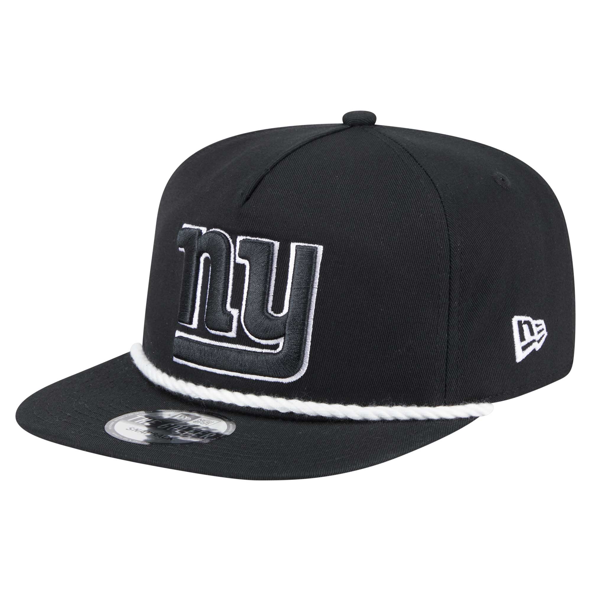 New York Giants mens new era black new york giants b-dub golfer snapback hat | Giants Shop