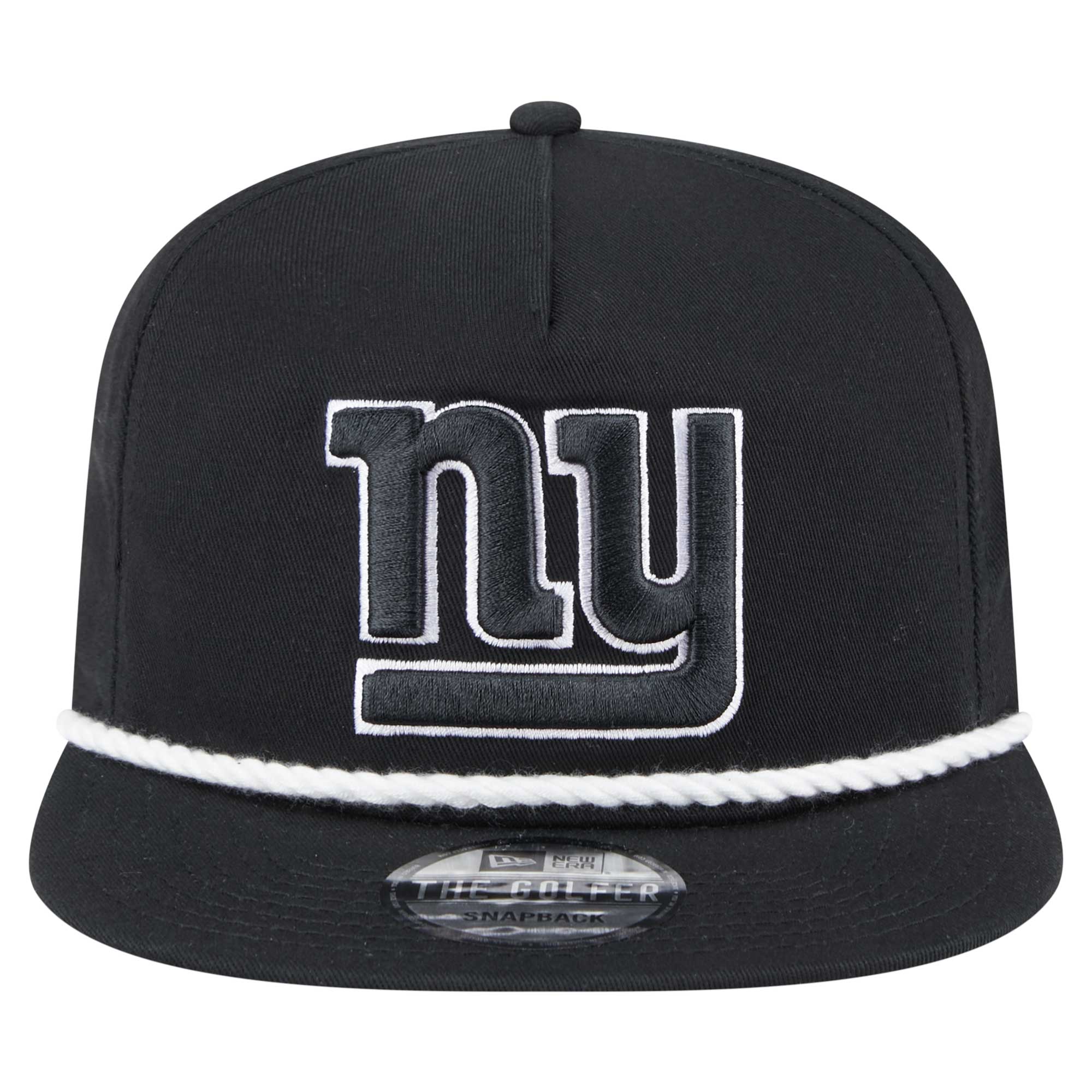 New York Giants mens new era black new york giants b-dub golfer snapback hat | Giants Shop