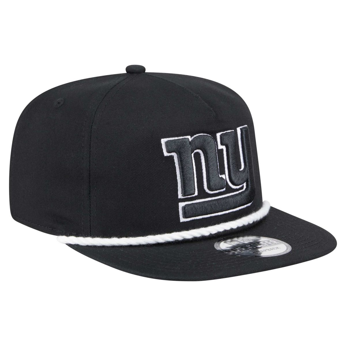 New York Giants mens new era black new york giants b-dub golfer snapback hat | Giants Shop