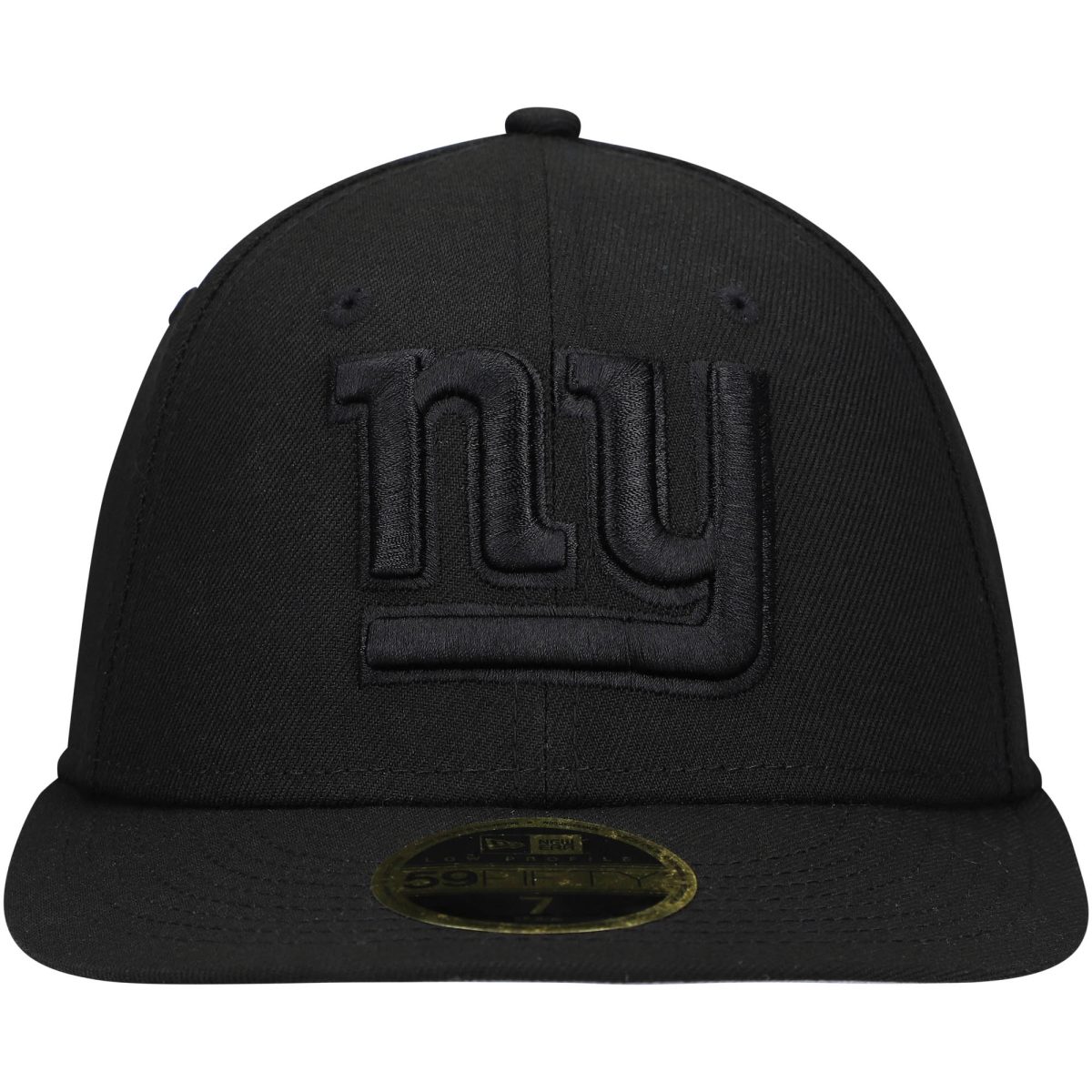 New York Giants mens new era black new york giants black on black low profile 59fifty ii fitted hat | Giants Shop