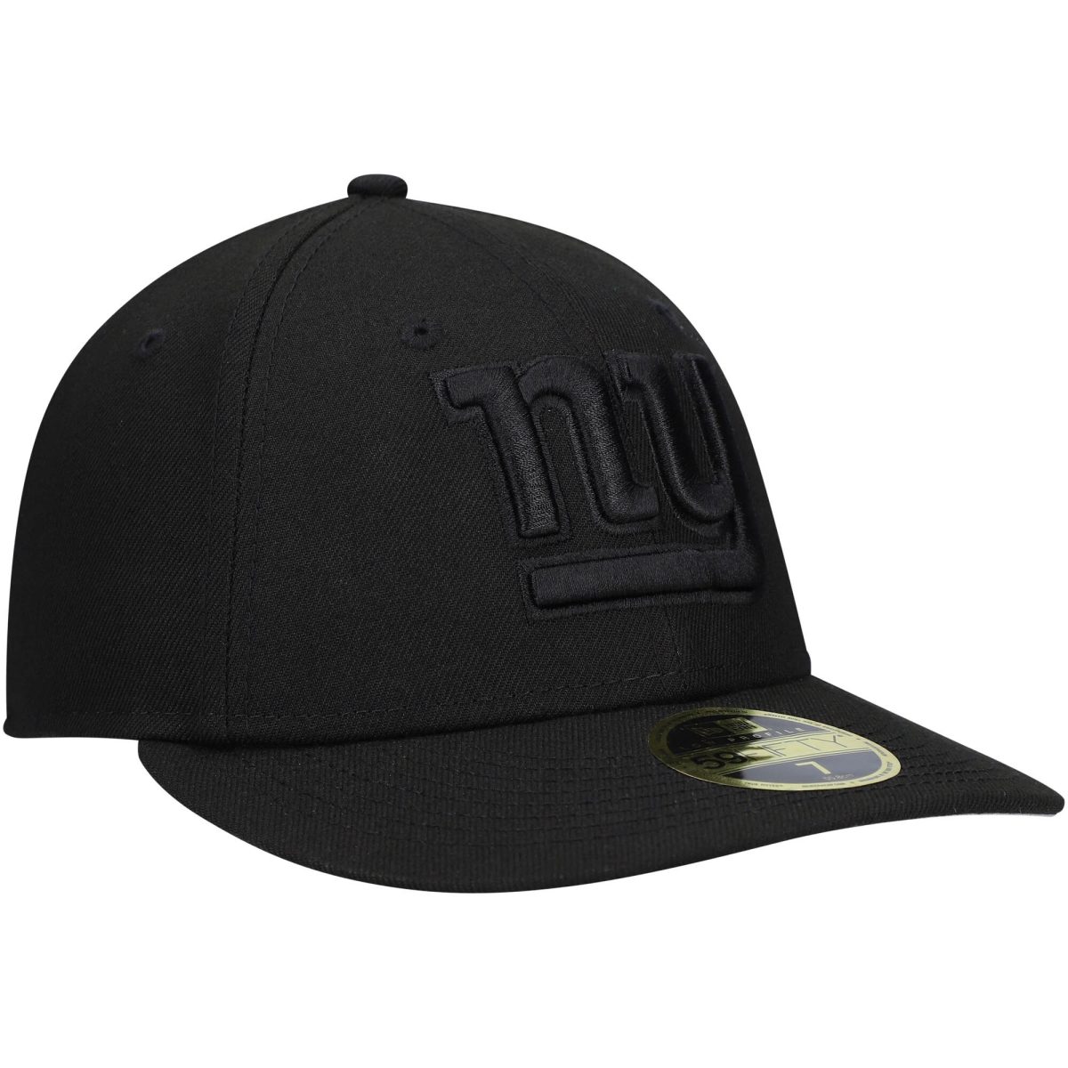 New York Giants mens new era black new york giants black on black low profile 59fifty ii fitted hat | Giants Shop