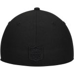 New York Giants mens new era black new york giants historic logo black on black low profile 59fifty ii fitted hat | Giants Shop
