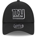 New York Giants mens new era black new york giants main b-dub 9forty adjustable hat | Giants Shop