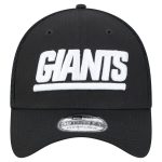 New York Giants mens new era black new york giants main neo 39thirty flex hat | Giants Shop