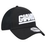 New York Giants mens new era black new york giants main neo 39thirty flex hat | Giants Shop
