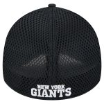 New York Giants mens new era black new york giants main neo 39thirty flex hat | Giants Shop