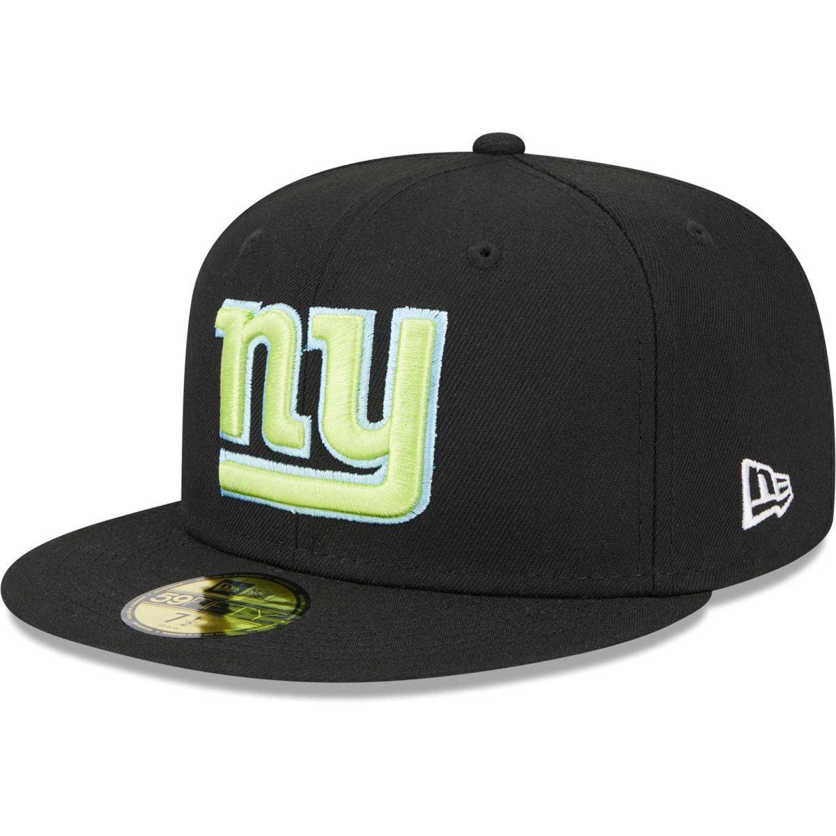 New York Giants mens new era black new york giants multi 59fifty fitted hat | Giants Shop