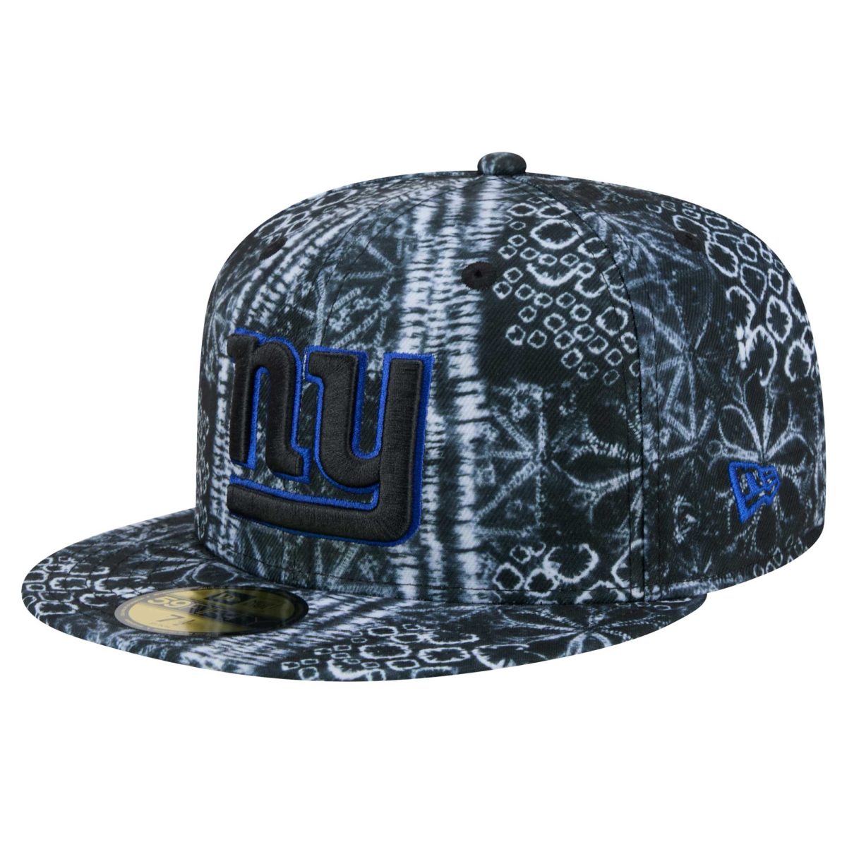 New York Giants mens new era black new york giants shibori 59fifty fitted hat | Giants Shop