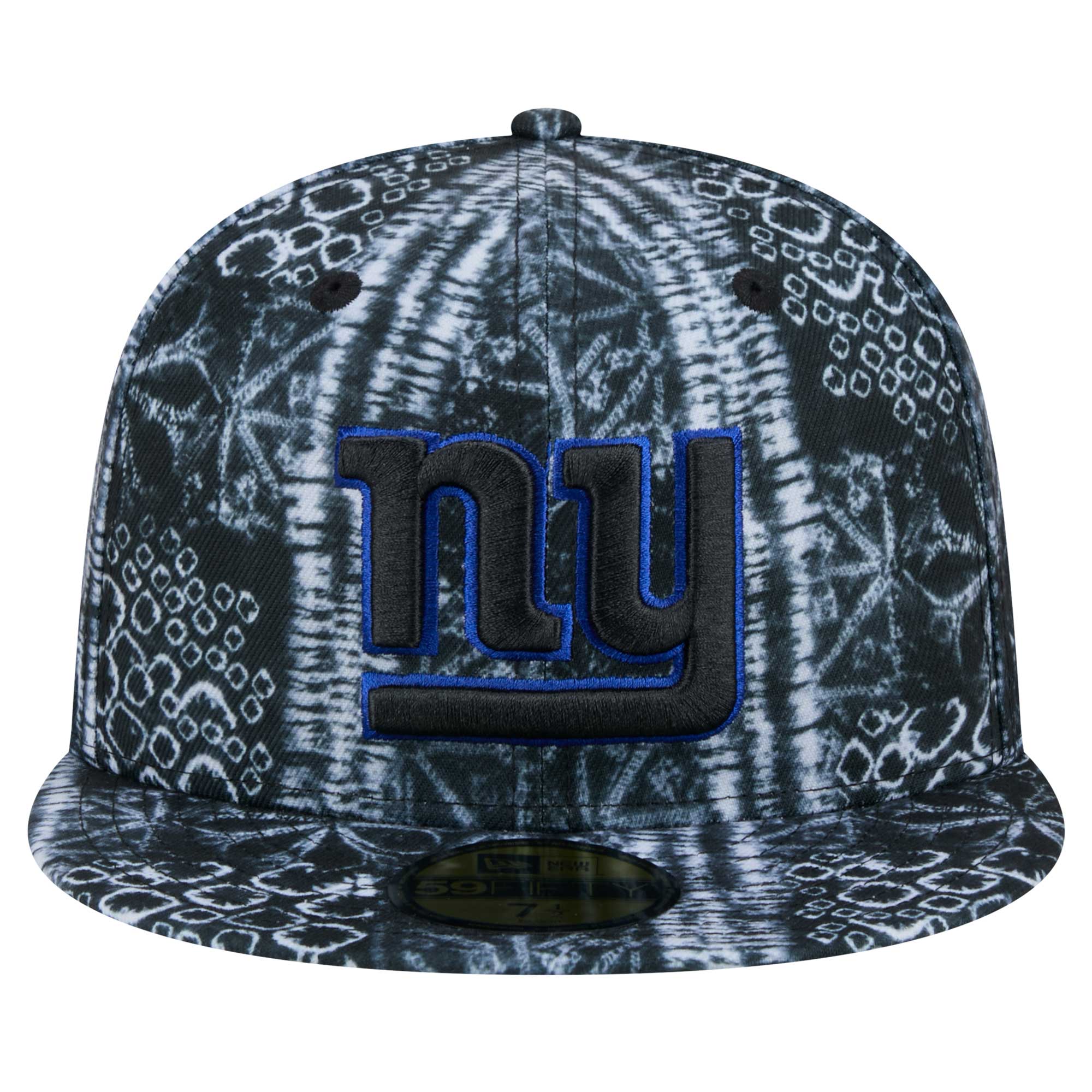 New York Giants mens new era black new york giants shibori 59fifty fitted hat | Giants Shop