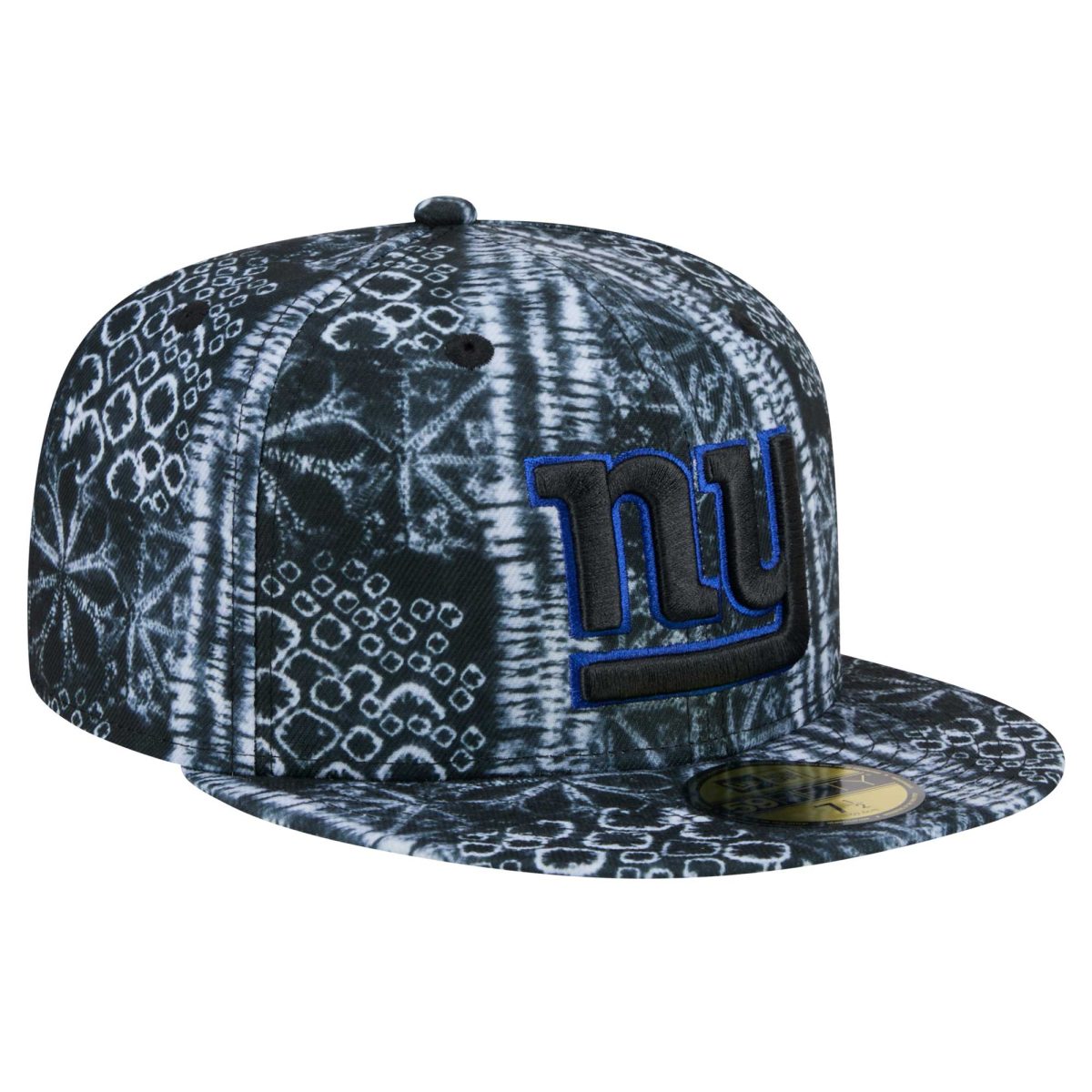 New York Giants mens new era black new york giants shibori 59fifty fitted hat | Giants Shop