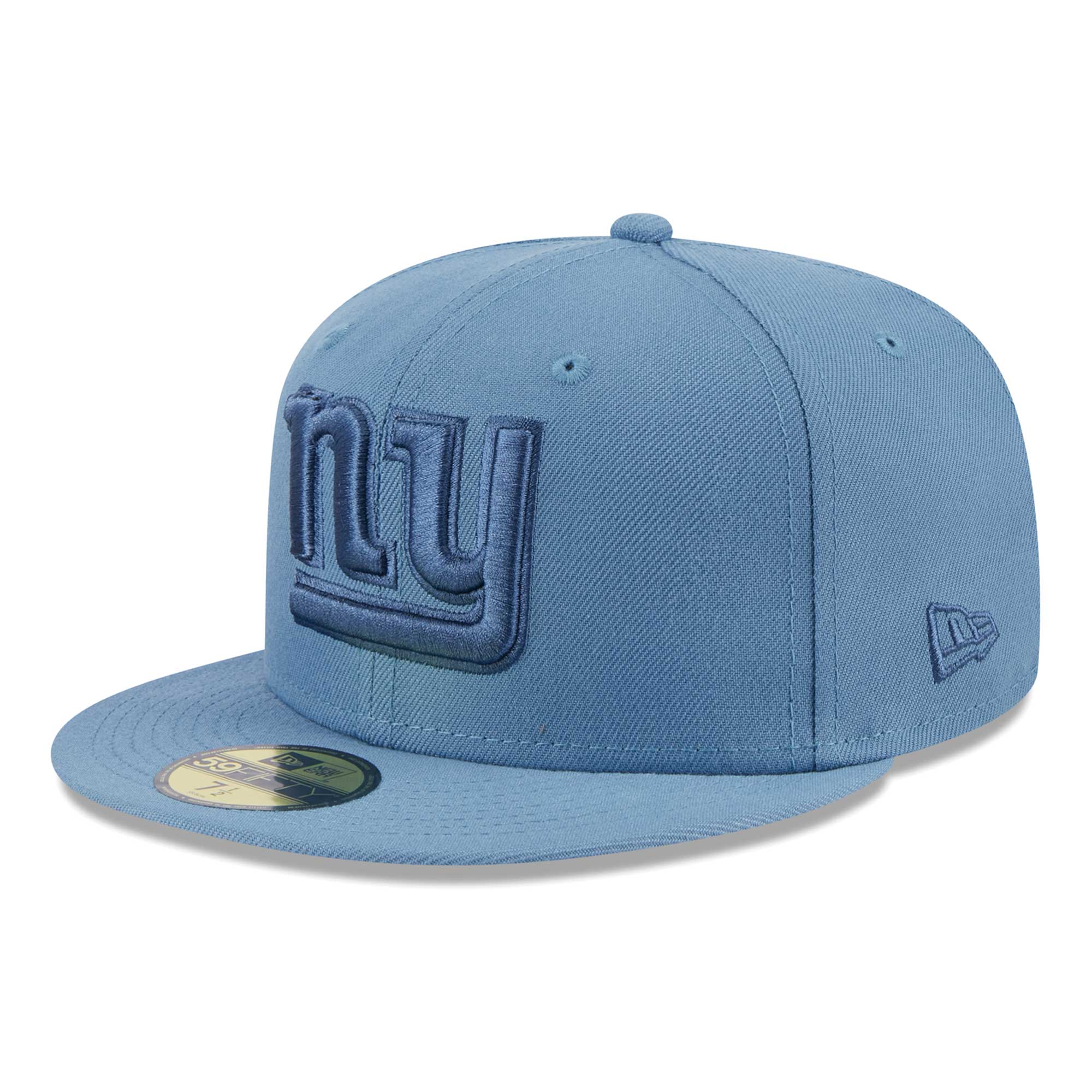 New York Giants mens new era blue new york giants color pack 59fifty fitted hat | Giants Shop