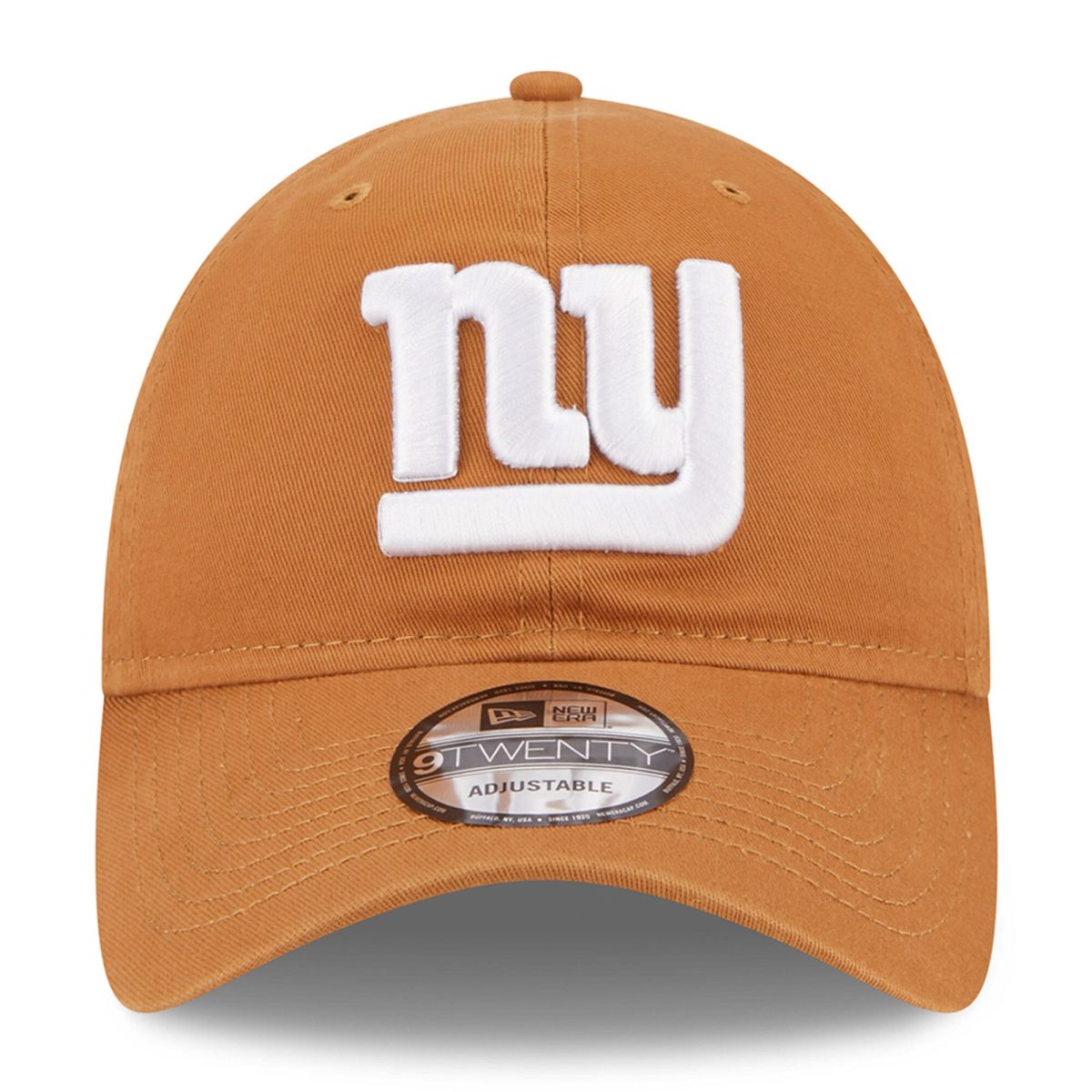 New York Giants mens new era brown new york giants main core classic 2.0 9twenty adjustable hat | Giants Shop