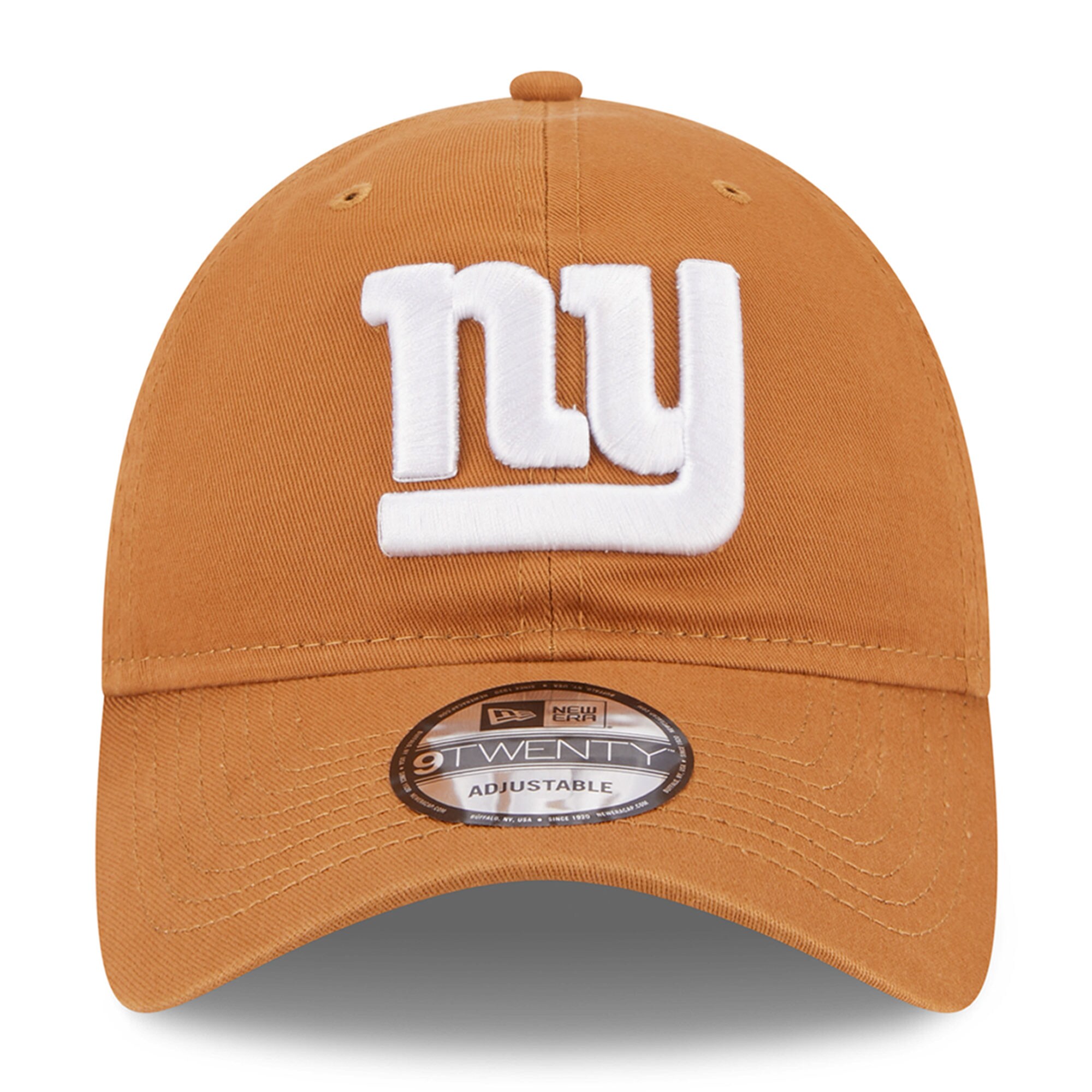 New York Giants mens new era brown new york giants main core classic 2.0 9twenty adjustable hat | Giants Shop