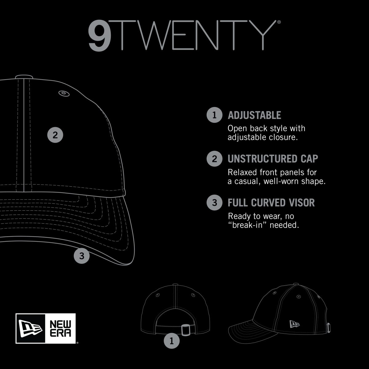 New York Giants mens new era brown new york giants main core classic 2.0 9twenty adjustable hat | Giants Shop