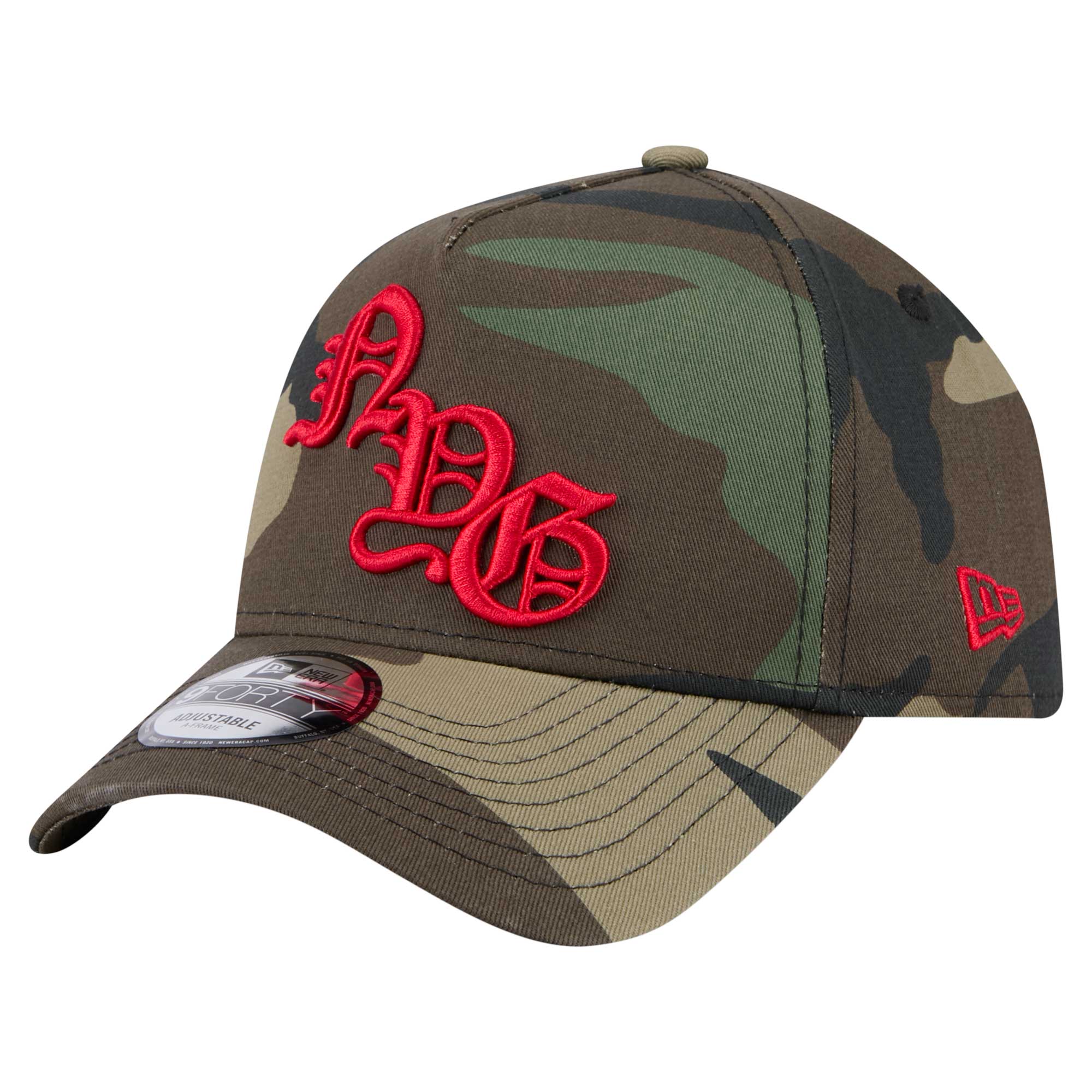 New York Giants mens new era camo new york giants mystic camo a-frame 9forty adjustable hat | Giants Shop