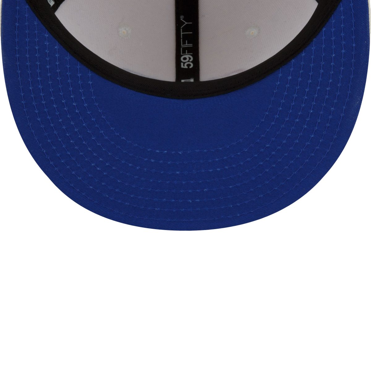 New York Giants mens new era cream new york giants chrome color dim 59fifty fitted hat 4639622 | Giants Shop