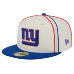 New York Giants mens new era cream new york giants soutache 59fifty fitted hat | Giants Shop