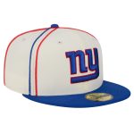 New York Giants mens new era cream new york giants soutache 59fifty fitted hat | Giants Shop