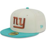 New York Giants mens new era creammint new york giants city icon 59fifty fitted hat | Giants Shop