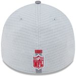 New York Giants mens new era gray new york giants 2024 nfl training camp 39thirty flex hat | Giants Shop