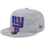 New York Giants mens new era gray new york giants 2024 sideline 59fifty fitted hat | Giants Shop