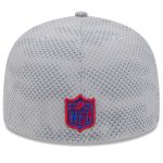 New York Giants mens new era gray new york giants 2024 sideline 59fifty fitted hat | Giants Shop