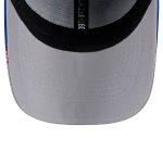 New York Giants mens new era gray new york giants active visor trim 39thirty flex hat | Giants Shop