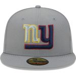New York Giants mens new era gray new york giants color pack 59fifty fitted hat 200020064 | Giants Shop