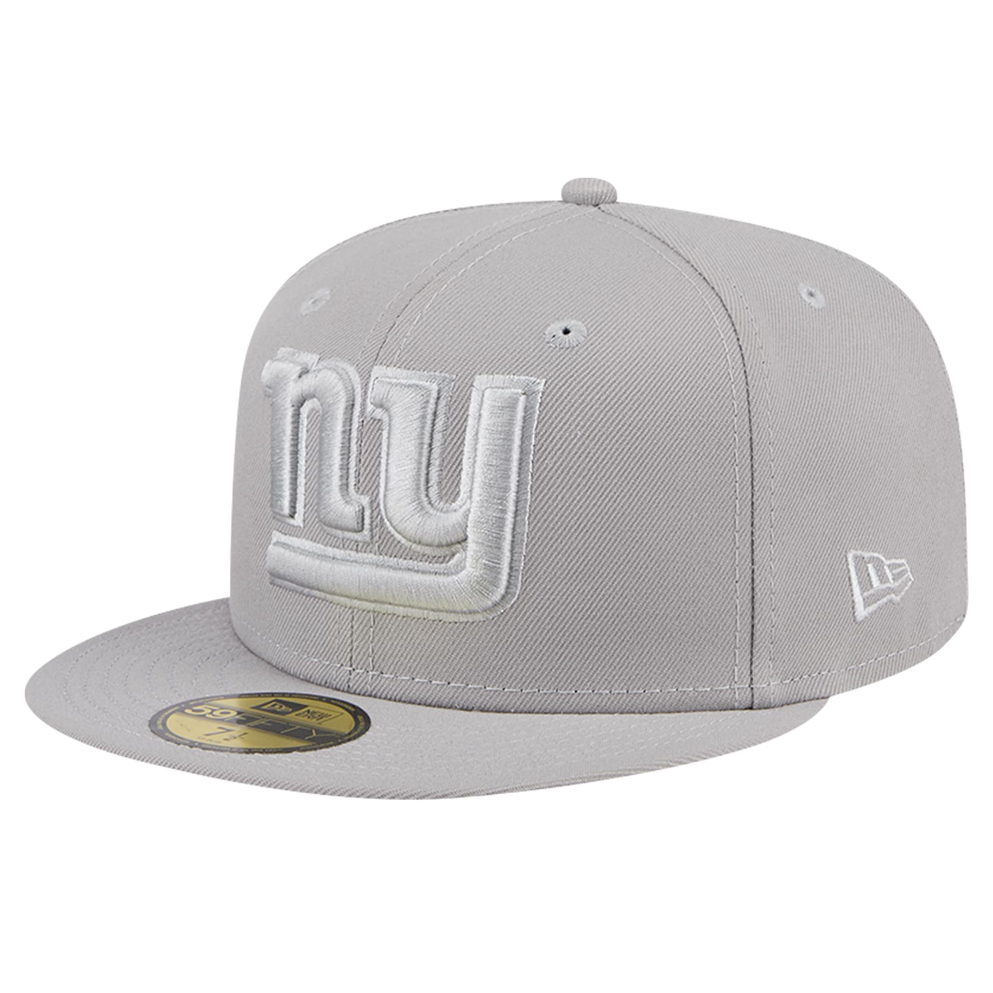 New York Giants mens new era gray new york giants color pack 59fifty fitted hat | Giants Shop