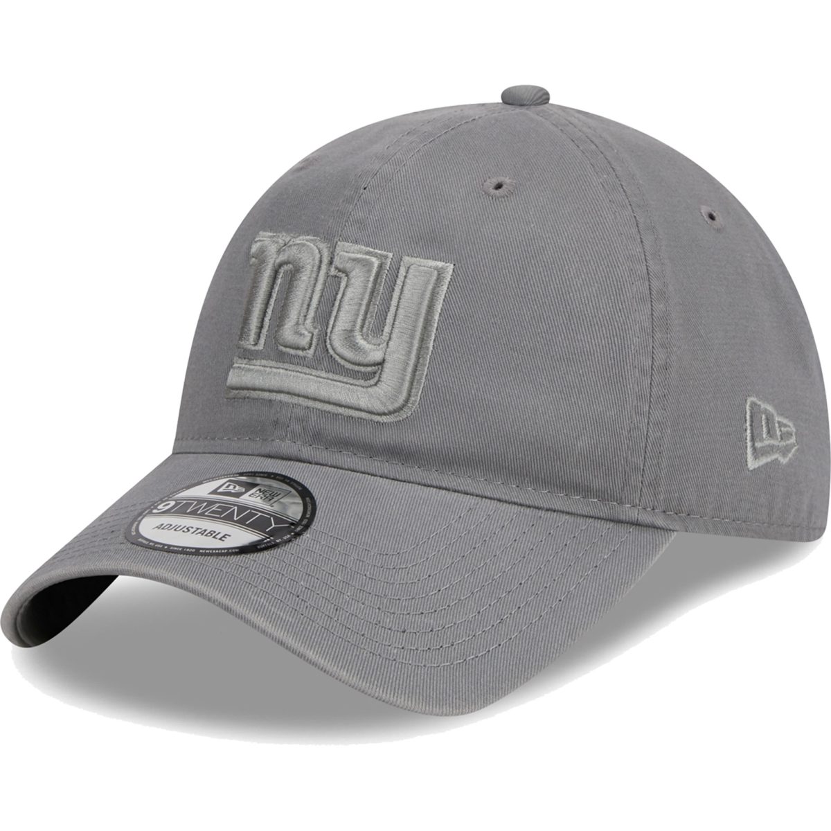 New York Giants mens new era gray new york giants color pack 9twenty adjustable hat | Giants Shop
