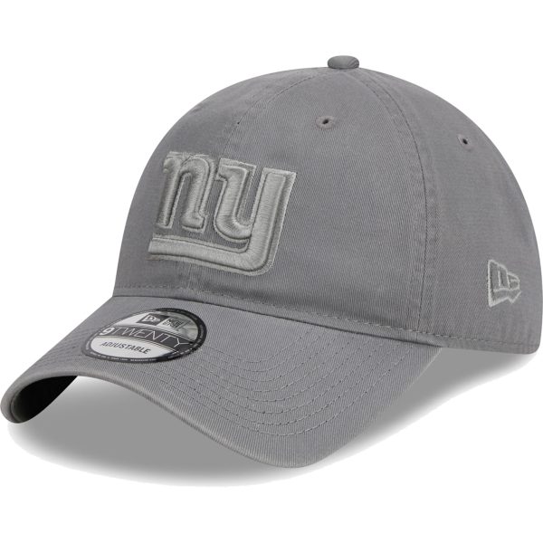 New York Giants mens new era gray new york giants color pack 9twenty adjustable hat | Giants Shop