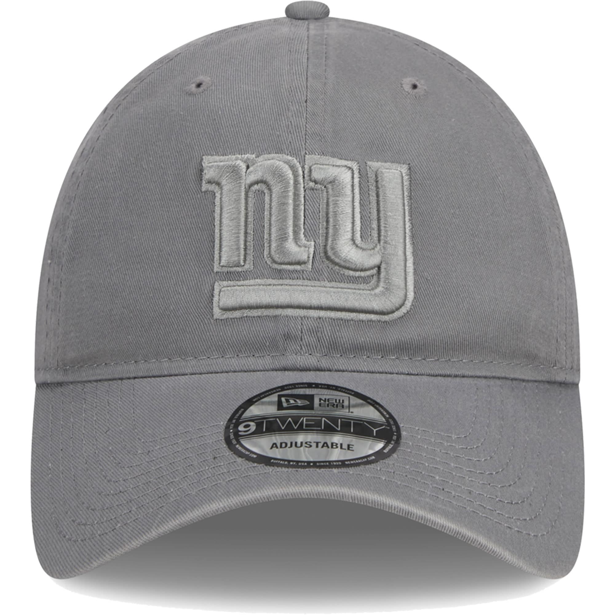 New York Giants mens new era gray new york giants color pack 9twenty adjustable hat | Giants Shop