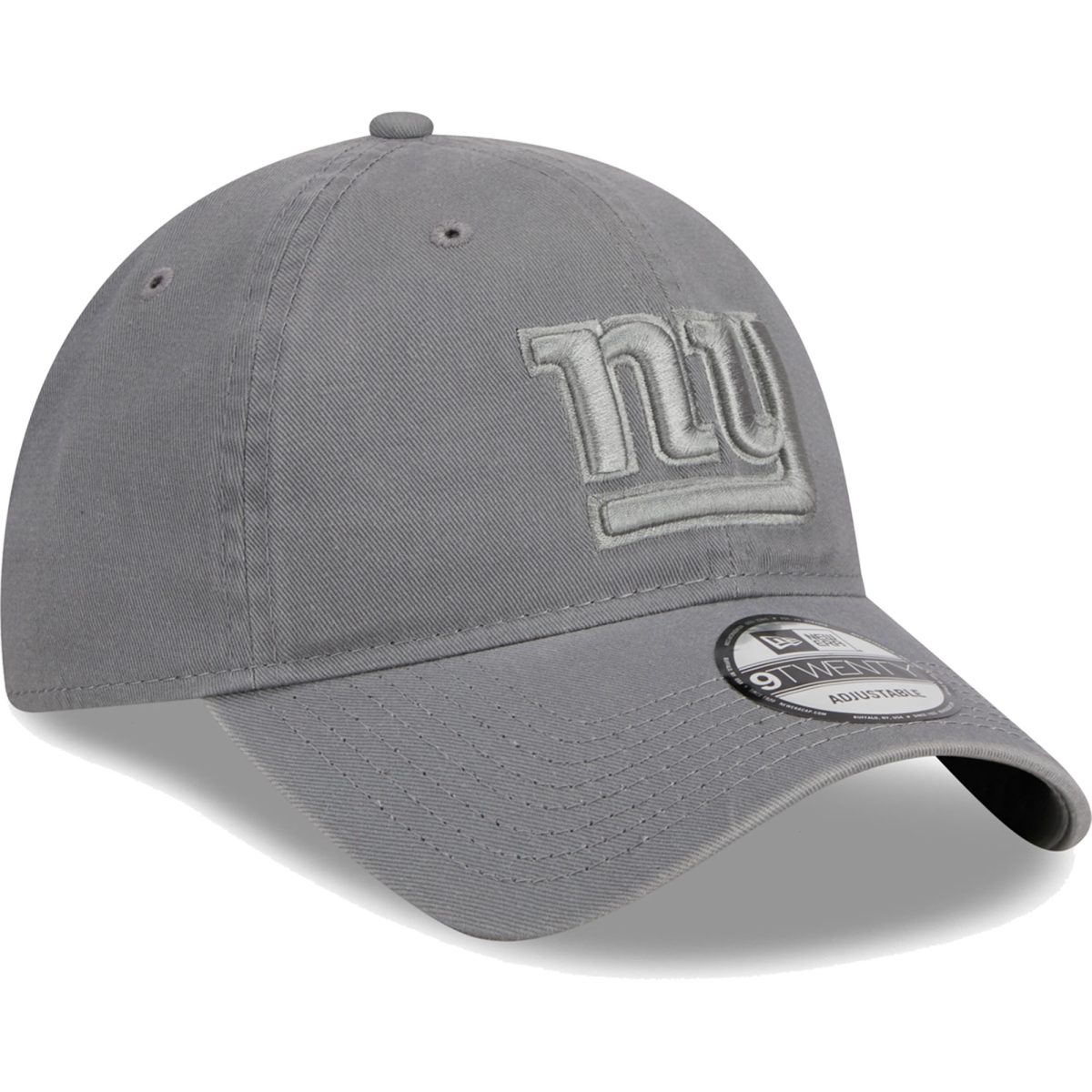 New York Giants mens new era gray new york giants color pack 9twenty adjustable hat | Giants Shop