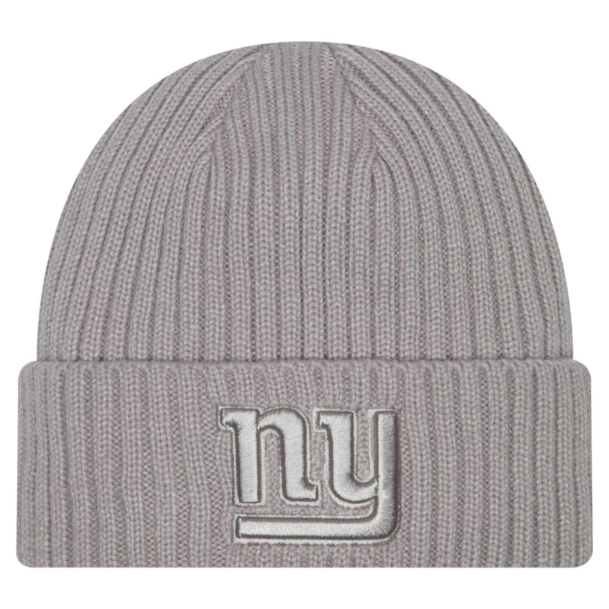 New York Giants mens new era gray new york giants color pack cuffed knit hat | Giants Shop
